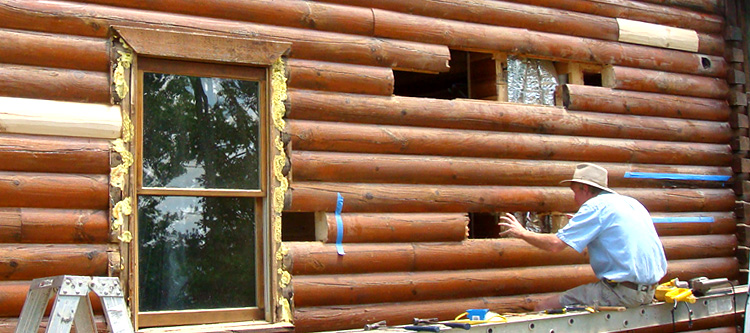 Log Home Repair Tift County, Georgia